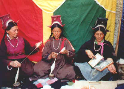 festival time at Women's Alliance of Ladakh